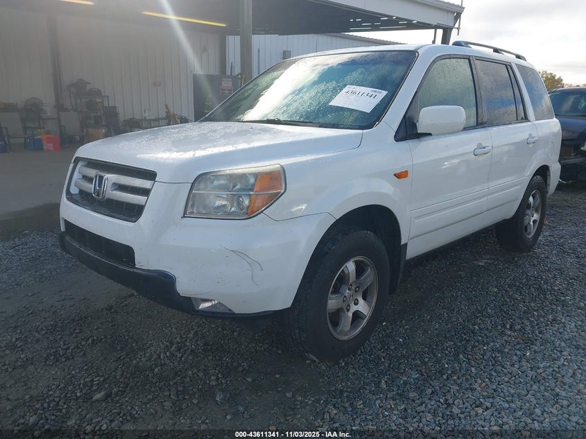 2HKYF18536H539893 2006 HONDA PILOT photo no. 2