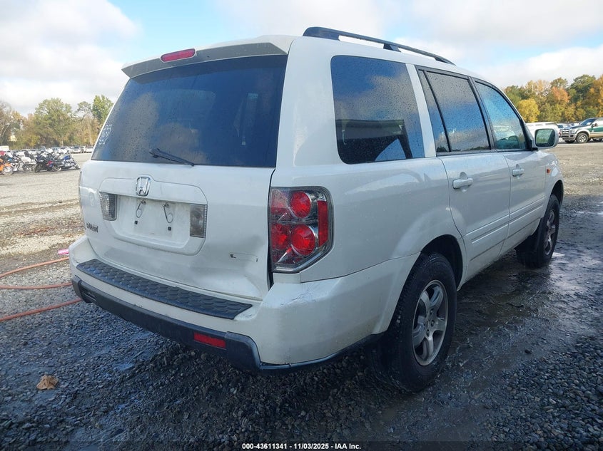 2HKYF18536H539893 2006 HONDA PILOT photo no. 4