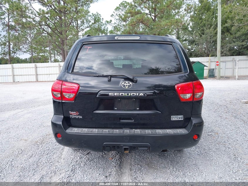 2008 Toyota Sequoia Sr5 5.7L V8 VIN: 5TDZY64A58S008030 Lot: 43611348