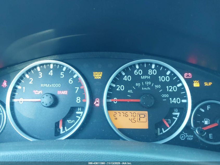 2008 Nissan Xterra Se VIN: 5N1AN08U58C539409 Lot: 43611360