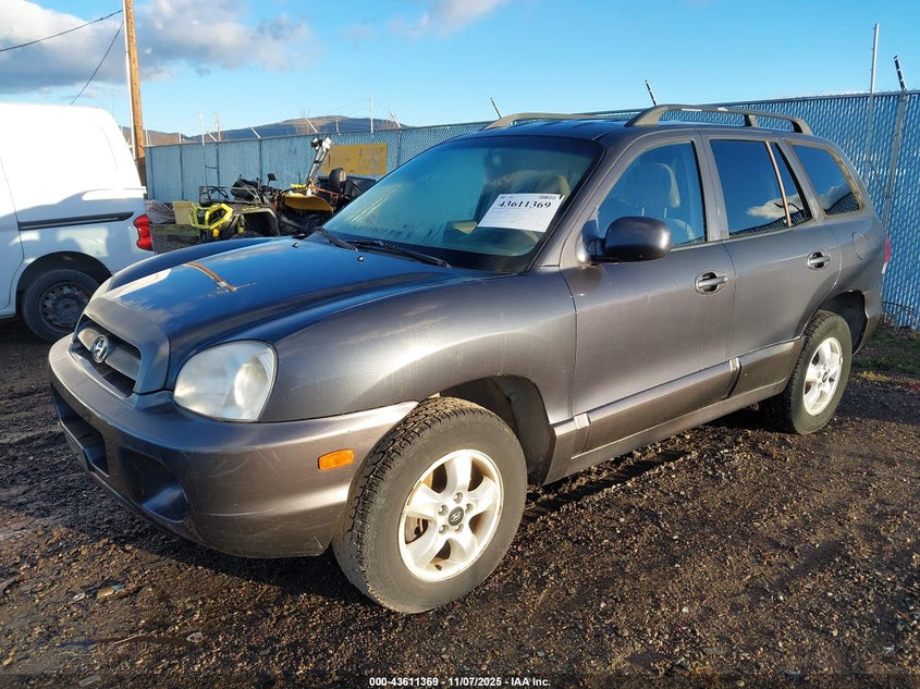 KM8SC73DX5U957934 2005 HYUNDAI SANTA FE photo no. 2