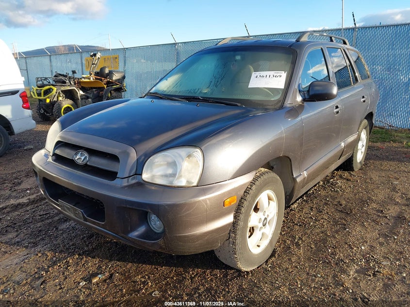 KM8SC73DX5U957934 2005 HYUNDAI SANTA FE photo no. 6