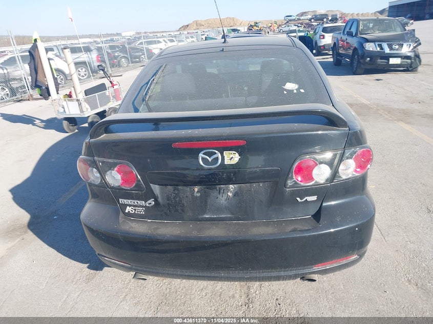 2007 Mazda Mazda6 S Sport Ve VIN: 1YVHP84D675M09380 Lot: 43611370