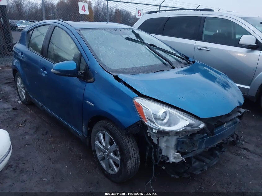 2017 Toyota Prius C Two VIN: JTDKDTB3XH1593572 Lot: 43611380