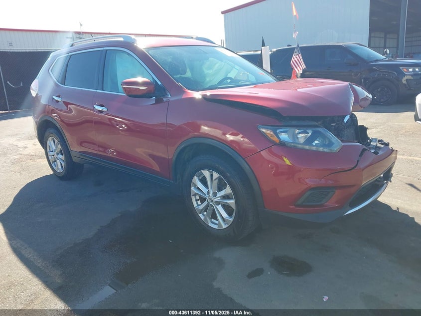 2015 NISSAN ROGUE S/SL/SV - KNMAT2MT1FPE08361