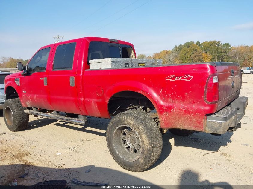 2008 Ford F-250 Fx4/Harley-Davidson/King Ranch/Lariat/Xl/Xlt VIN: 1FTSW21R58ED11809 Lot: 43611394