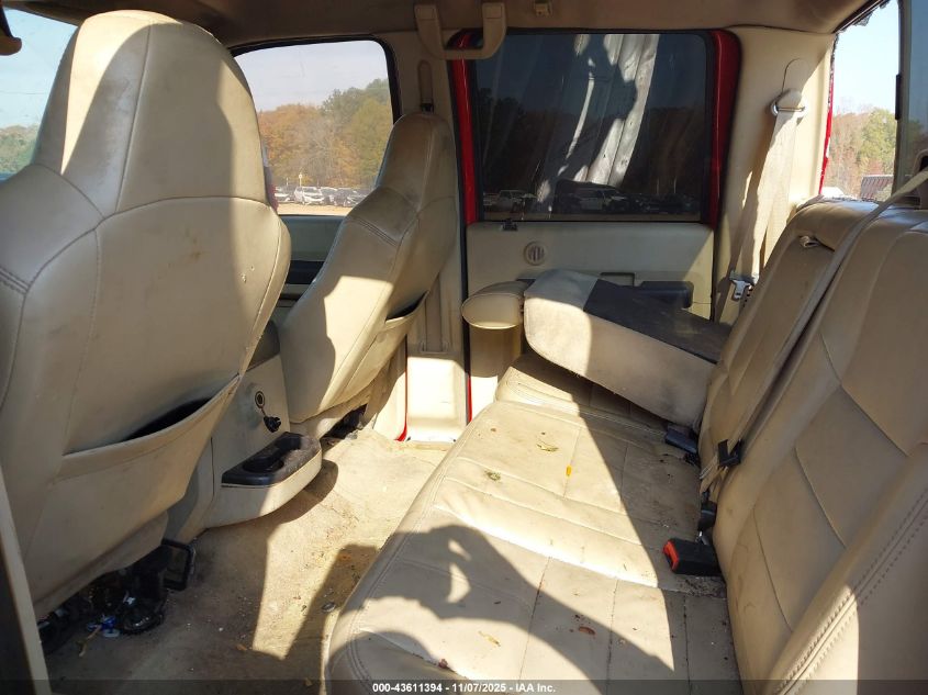 2008 Ford F-250 Fx4/Harley-Davidson/King Ranch/Lariat/Xl/Xlt VIN: 1FTSW21R58ED11809 Lot: 43611394