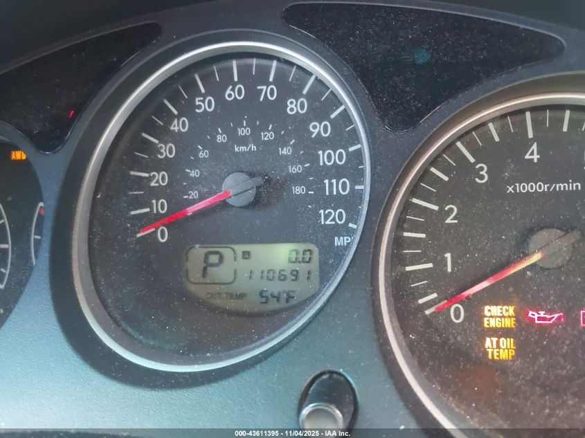 2007 Subaru Forester 2.5X VIN: JF1SG65677H737329 Lot: 43611395