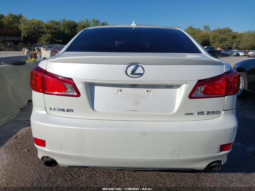 2010 Lexus Is 250 VIN: JTHCF5C2XA5042832 Lot: 43611482