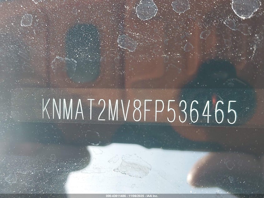 2015 NISSAN ROGUE SV - KNMAT2MV8FP536465