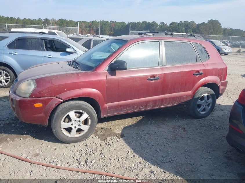 KM8JM12B15U152653 2005 HYUNDAI TUCSON photo no. 2
