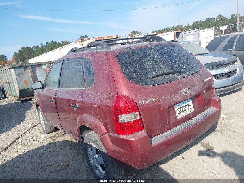 KM8JM12B15U152653 2005 HYUNDAI TUCSON photo no. 3