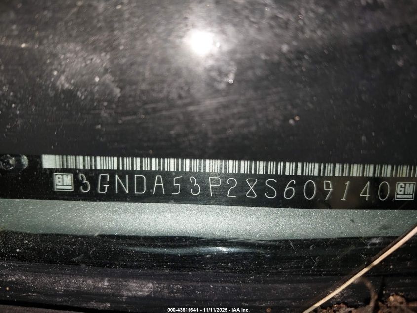 2008 Chevrolet Hhr Lt VIN: 3GNDA53P28S609140 Lot: 43611641