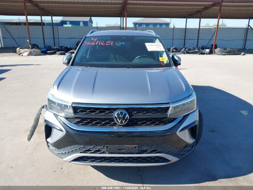 2023 Volkswagen Taos 1.5T Se VIN: 3VVSX7B28PM333549 Lot: 43611651