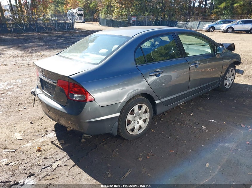 2HGFA16529H300701 2009 HONDA CIVIC photo no. 4