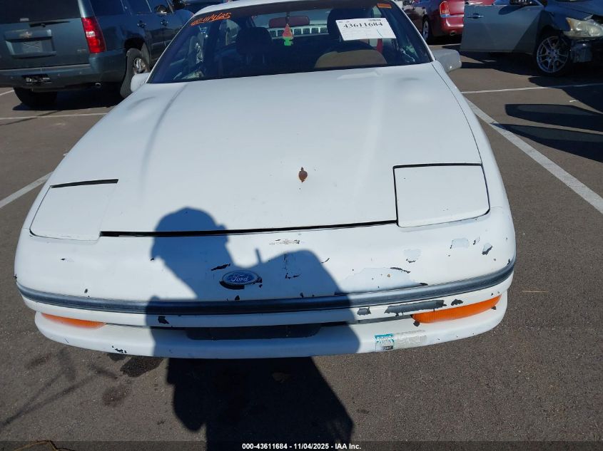1989 Ford Probe Gl VIN: 1ZVBT20C2K5313592 Lot: 43611684