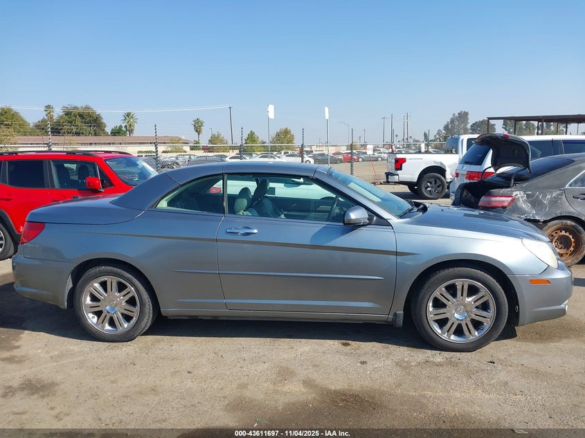2008 Chrysler Sebring Limited VIN: 1C3LC65M28N100767 Lot: 43611697