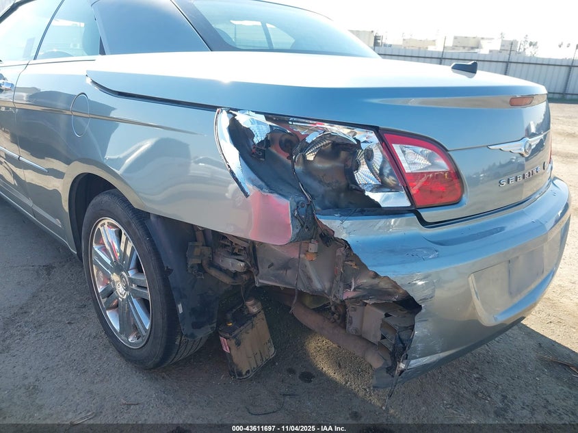 2008 Chrysler Sebring Limited VIN: 1C3LC65M28N100767 Lot: 43611697