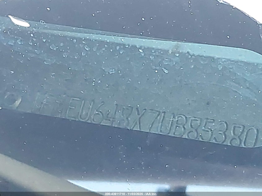 2007 Ford Explorer Eddie Bauer VIN: 1FMEU648X7UB85380 Lot: 43611718