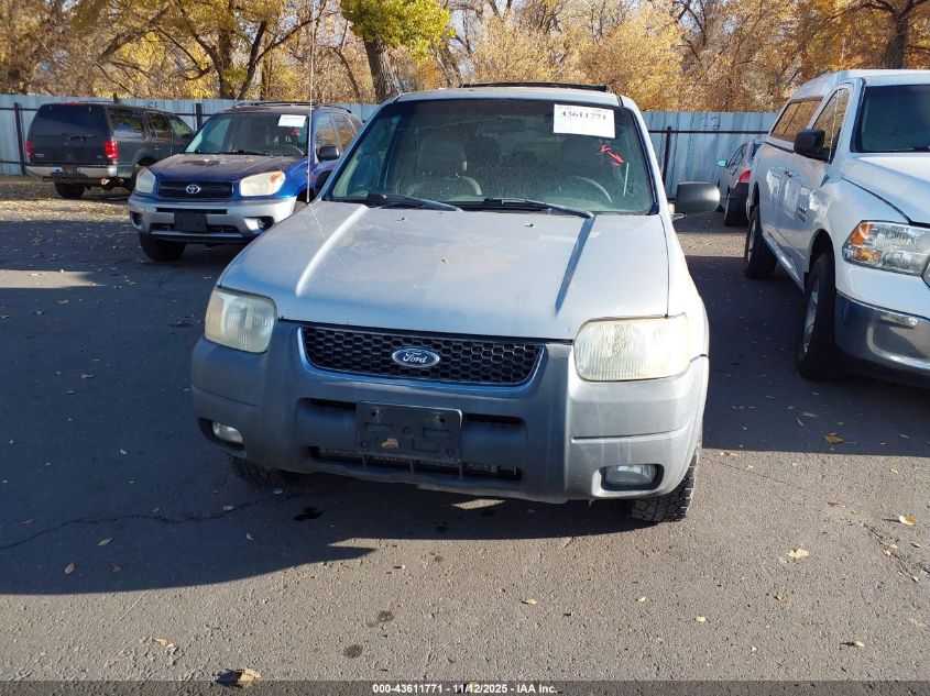2002 Ford Escape Xlt VIN: 1FMCU04132KC37783 Lot: 43611771