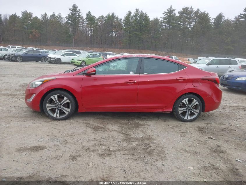2014 Hyundai Elantra Se/Sport/Limited VIN: KMHDH4AH8EU105208 Lot: 43611778