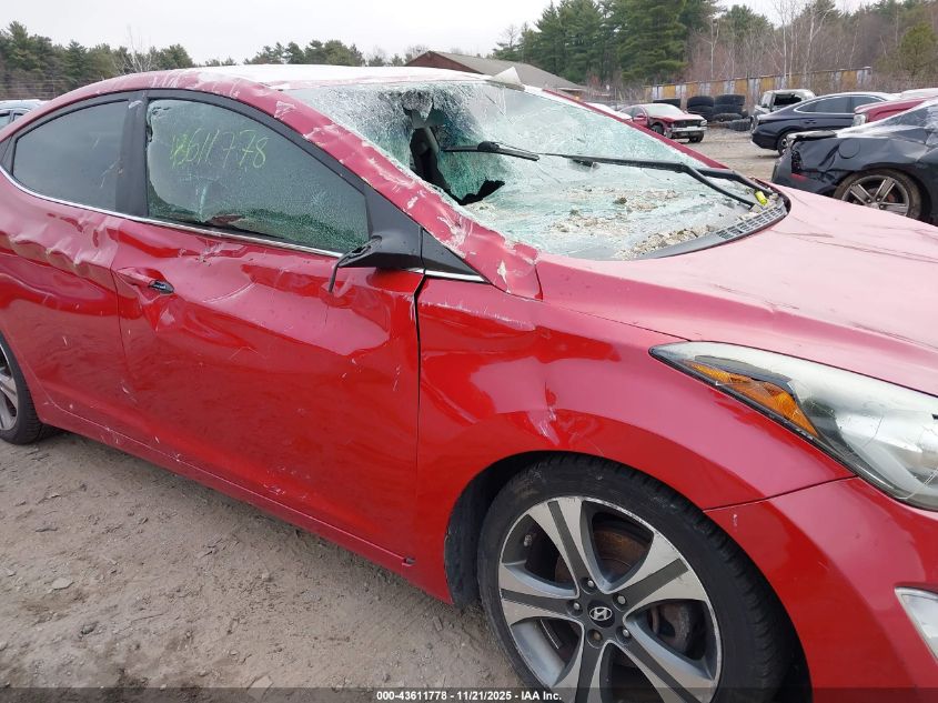 2014 Hyundai Elantra Se/Sport/Limited VIN: KMHDH4AH8EU105208 Lot: 43611778