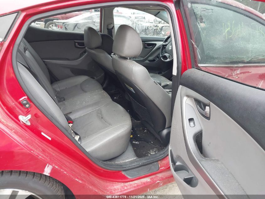 2014 Hyundai Elantra Se/Sport/Limited VIN: KMHDH4AH8EU105208 Lot: 43611778