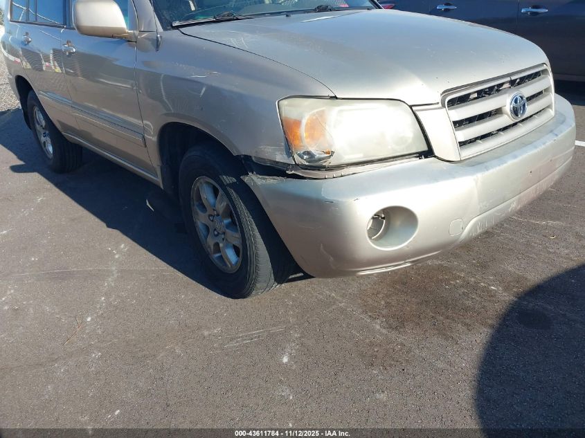 2004 Toyota Highlander V6 VIN: JTEDP21A140025944 Lot: 43611784