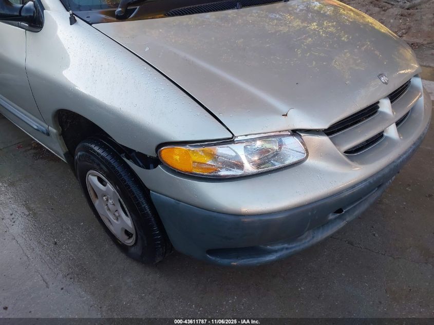 2000 Dodge Caravan VIN: 2B4GP2534YR643202 Lot: 43611787