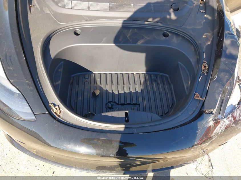 2023 Tesla Model 3 Long Range Dual Motor All-Wheel Drive VIN: 5YJ3E1EB1PF599646 Lot: 43611816