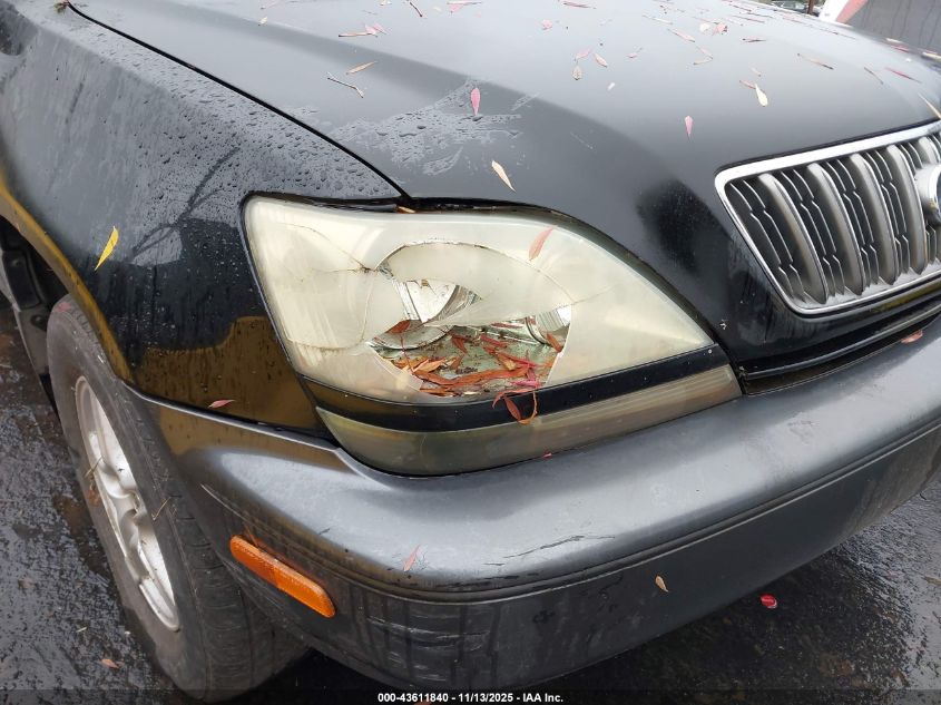 2001 Lexus Rx 300 VIN: JTJHF10U010168794 Lot: 43611840