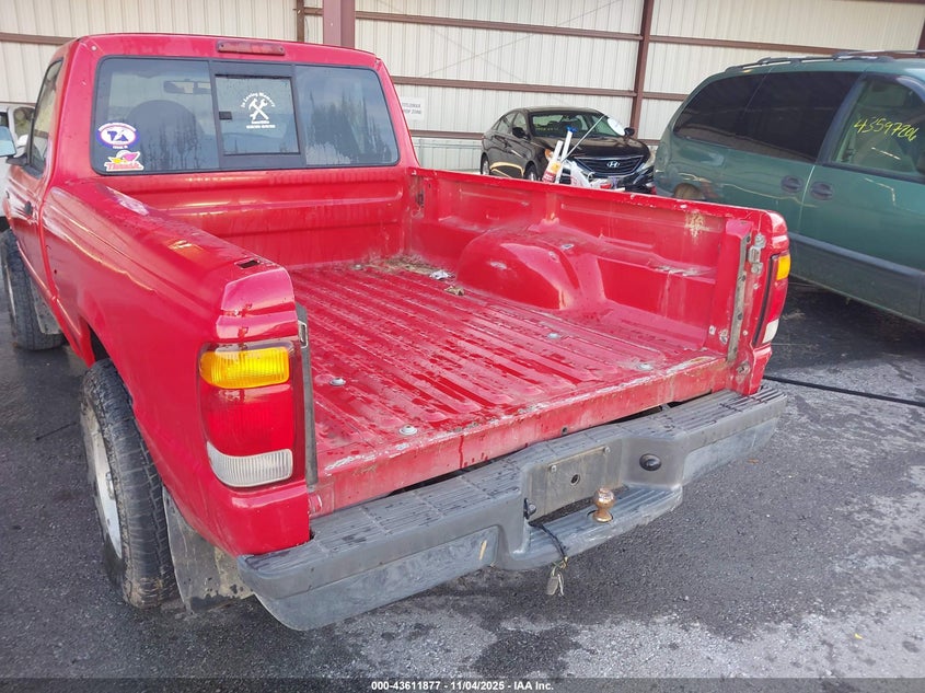 1998 Ford Ranger Splash/Xl/Xlt VIN: 1FTYR10CXWUA40273 Lot: 43611877