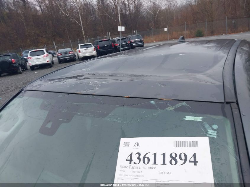 2020 Toyota Tacoma Sr V6 VIN: 3TMCZ5AN1LM363189 Lot: 43611894