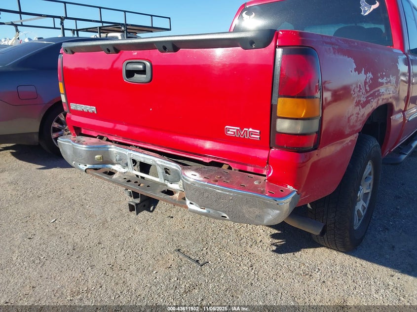 2006 GMC Sierra 1500 Sle1 VIN: 1GTEC19T46Z254542 Lot: 43611902