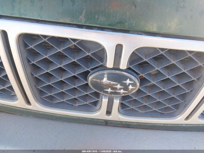 2002 Subaru Forester S VIN: JF1SF65502H726966 Lot: 43611910