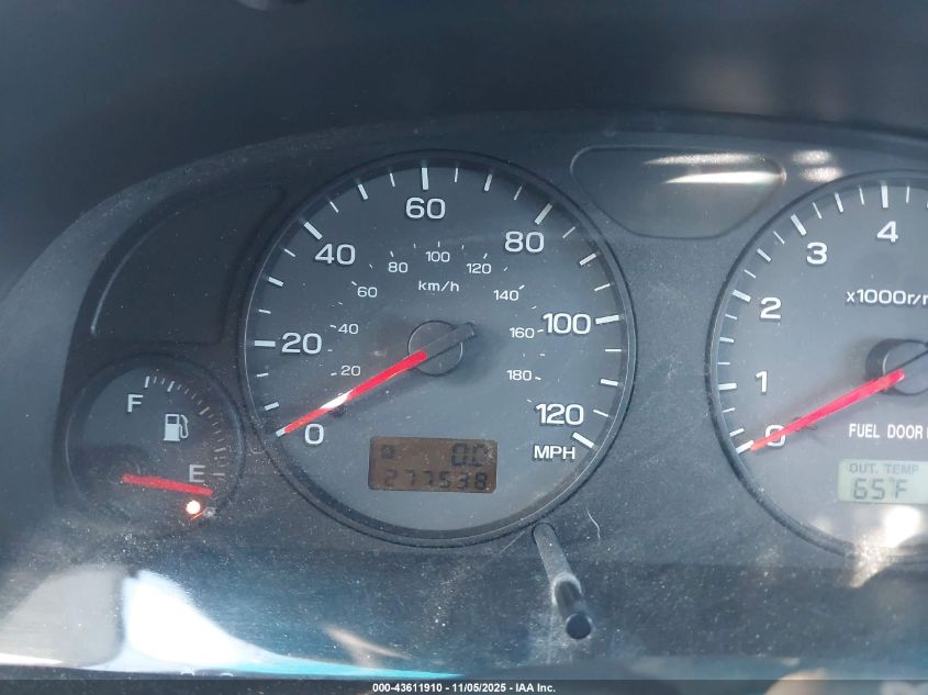 2002 Subaru Forester S VIN: JF1SF65502H726966 Lot: 43611910