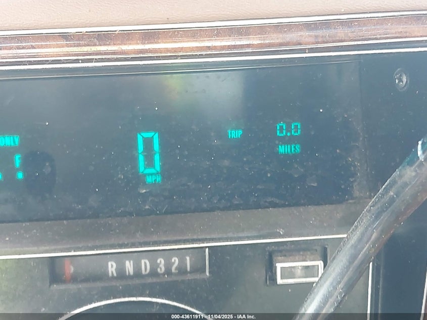 1991 Cadillac Brougham VIN: 1G6DW5476MR708620 Lot: 43611911