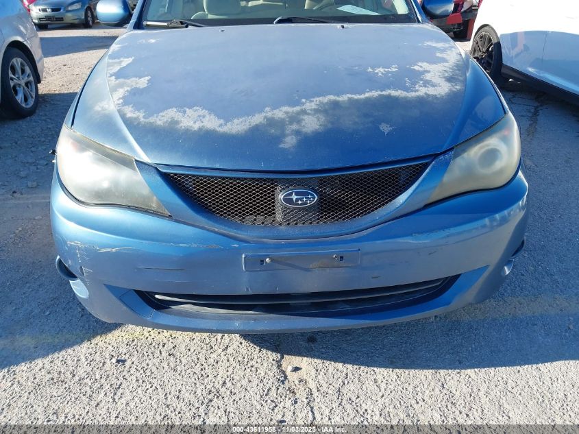 2008 Subaru Impreza 2.5I VIN: JF1GH61698H822067 Lot: 43611958