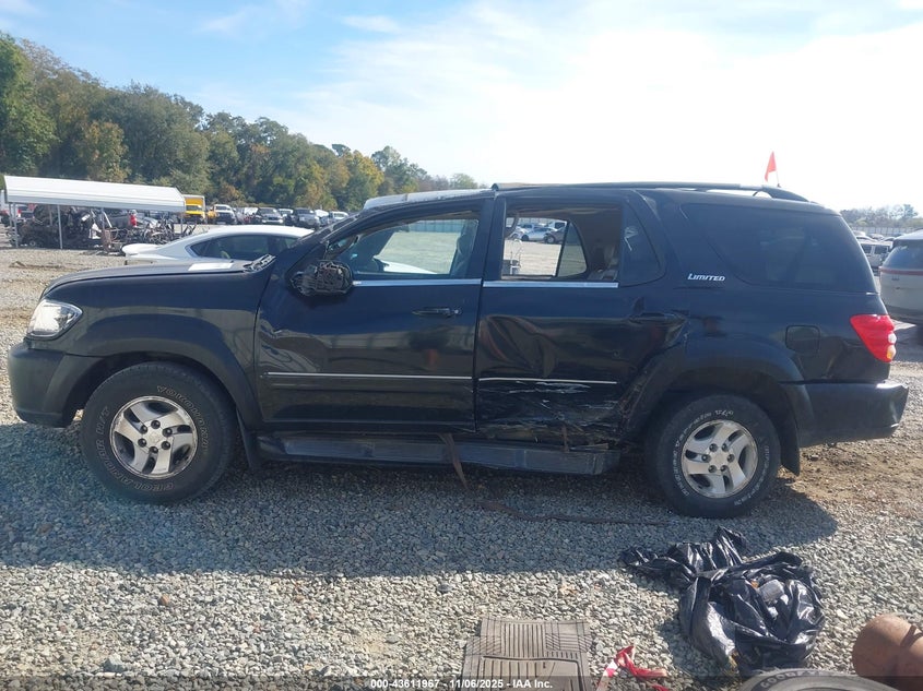 2002 Toyota Sequoia Limited V8 VIN: 5TDZT38A42S069318 Lot: 43611967