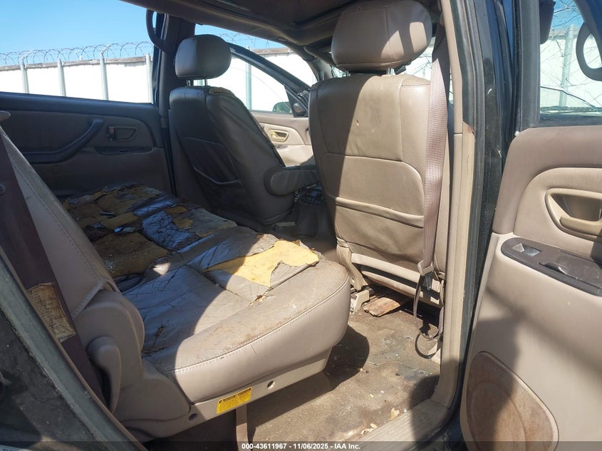 2002 Toyota Sequoia Limited V8 VIN: 5TDZT38A42S069318 Lot: 43611967