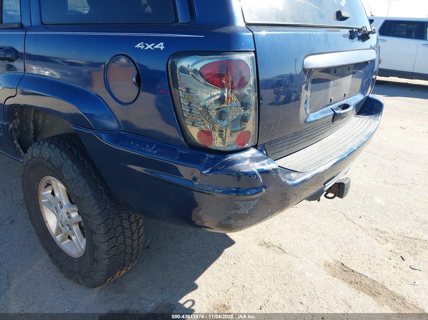 2000 Jeep Grand Cherokee Limited VIN: 1J4GW58N6YC172158 Lot: 43611974