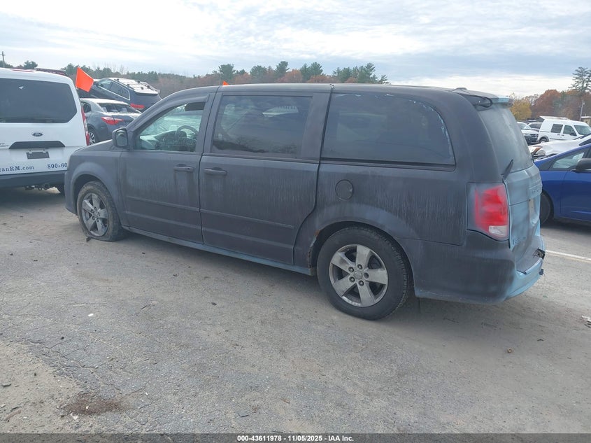 2013 DODGE GRAND CARAVAN SE - 2C4RDGBGXDR640789