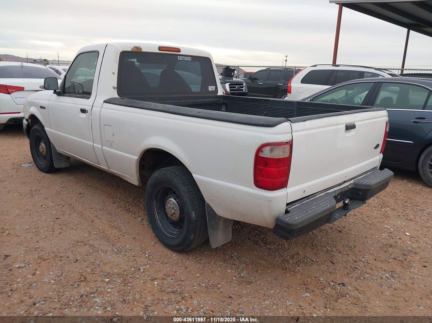 1FTYR10C11PA20436 2001 FORD RANGER photo no. 3