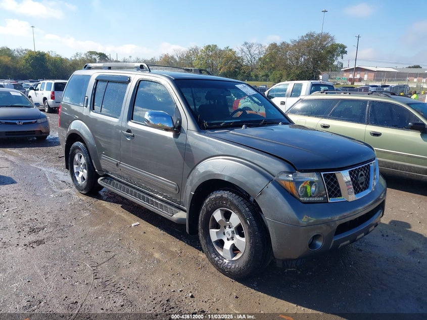 2007 Nissan Pathfinder Se VIN: 5N1AR18U47C644385 Lot: 43612000