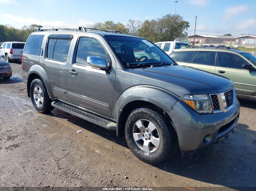 2007 Nissan Pathfinder Se VIN: 5N1AR18U47C644385 Lot: 43612000