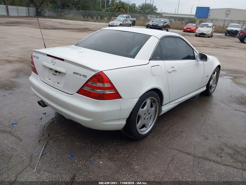 WDBKK65F71F220347 2001 MERCEDES-BENZ SLK-KLASSE photo no. 4