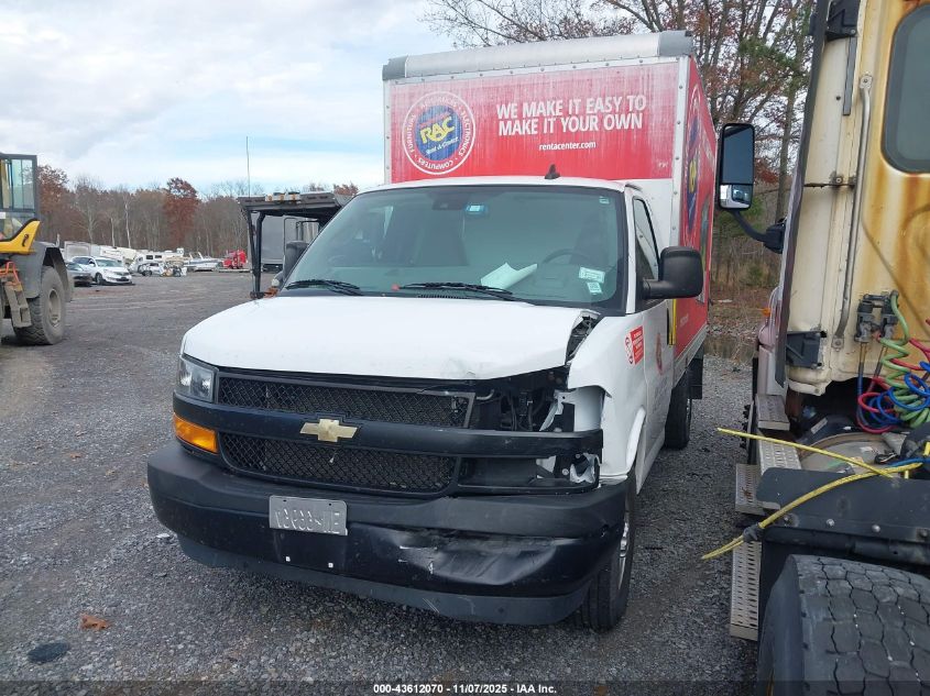 2021 Chevrolet Express Cutaway Work Van VIN: 1GB0GRFP3M1305713 Lot: 43612070