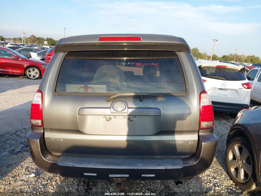 2007 Toyota 4Runner Sport V6/Sr5 V6 VIN: JTEZU14R070095532 Lot: 43612100