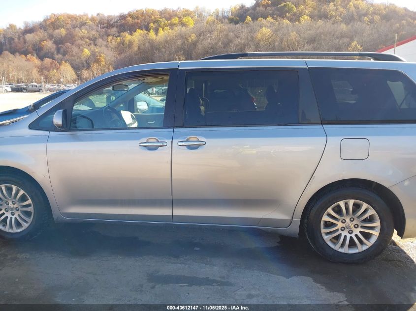 2015 Toyota Sienna Xle 8 Passenger VIN: 5TDYK3DC6FS658639 Lot: 43612147