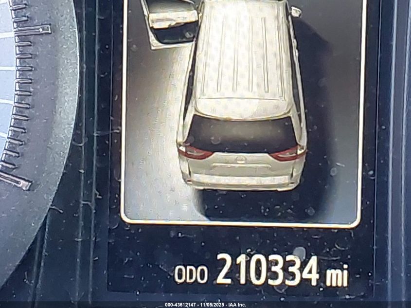 2015 Toyota Sienna Xle 8 Passenger VIN: 5TDYK3DC6FS658639 Lot: 43612147